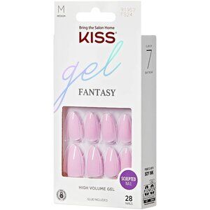 Kiss Gel Fantasy Sculpted Nails Medium Length - No Regrets